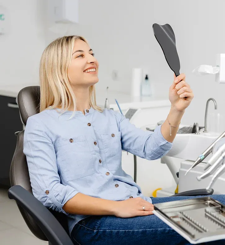 Dental Patient Smiling